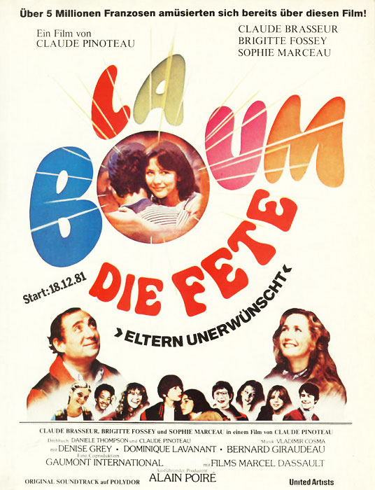 Plakatmotiv: La Boum – Die Fete (1980)