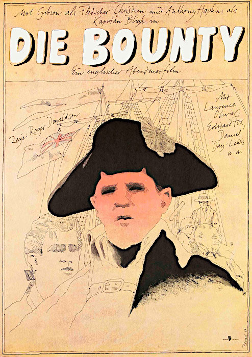 Plakatmotiv (DDR): Die Bounty (1984)
