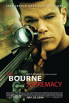 Kinoplakat (US): The Bourne Supremacy