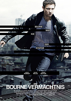 Kinoplakat: Das Bourne Vermächtnis