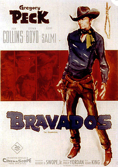 Plakatmotiv: Bravados (1958)