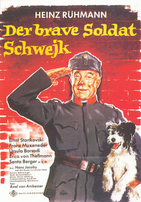 Plakatmotiv: Der brave Soldat Schwejk (1960)
