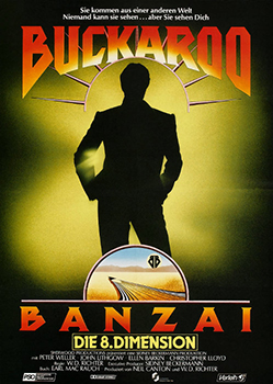 Kinoplakat: Buckaroo Banzai – Die 8. Dimension