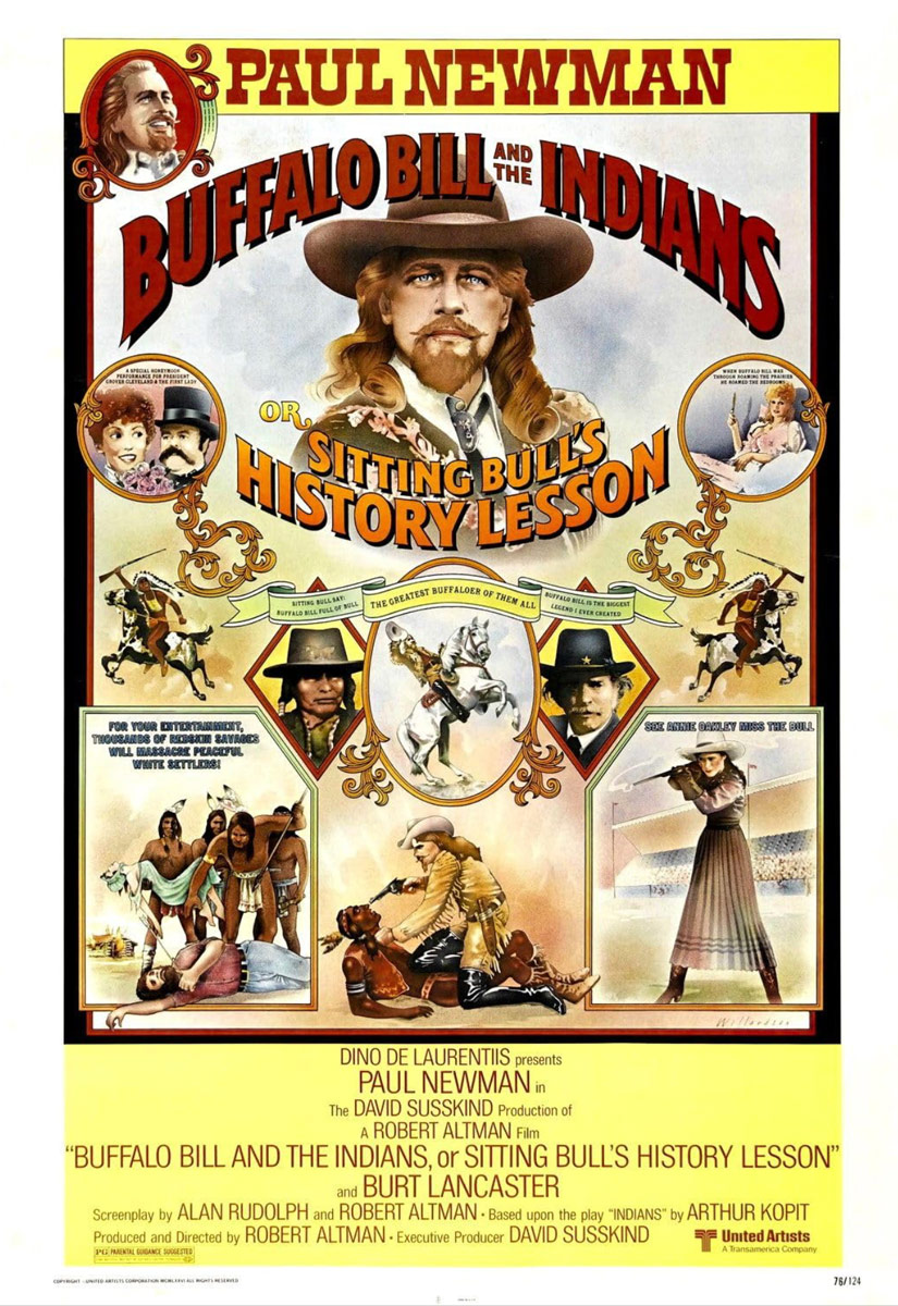 Plakatmotiv (US): Buffalo Bill and the Indians or Sitting Bull's History Lesson (1976)