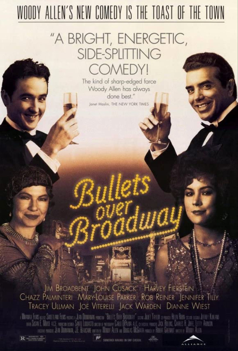 Plakatmotiv (US): Bullets over Broadway (1994)