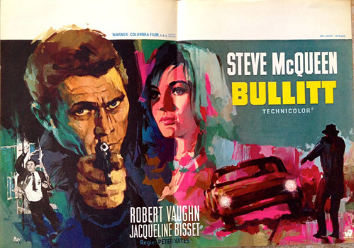 Plakatmotiv (US): Bullitt (1968)