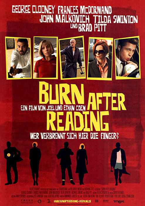 Plakatmotiv: Burn after Reading (2008)