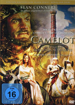 DVD-Cover: Camelot – Der Fluch des Goldenen Schwertes (1984)