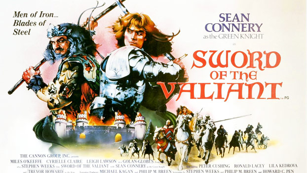 Plakatmotiv (UK): Camelot – Der Fluch des Goldenen Schwertes (1984)