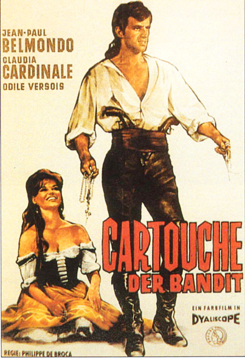 Plakatmotiv: Cartouche, der Bandit (1962)