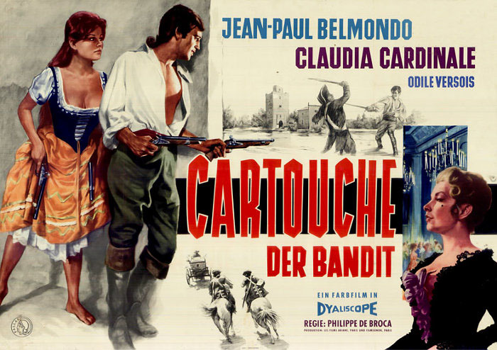 Plakatmotiv: Cartouche, der Bandit (1962)