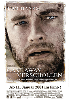 Plakatmotiv: Cast away – Verschollen (2000)