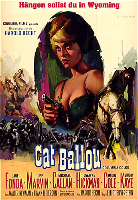 Plakatmotiv: Cat Ballou – Hängen sollst du in Wyoming (1965)