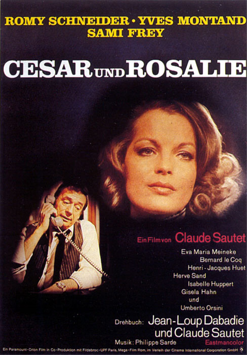 Plakatmotiv: Cesar und Rosalie (1972)