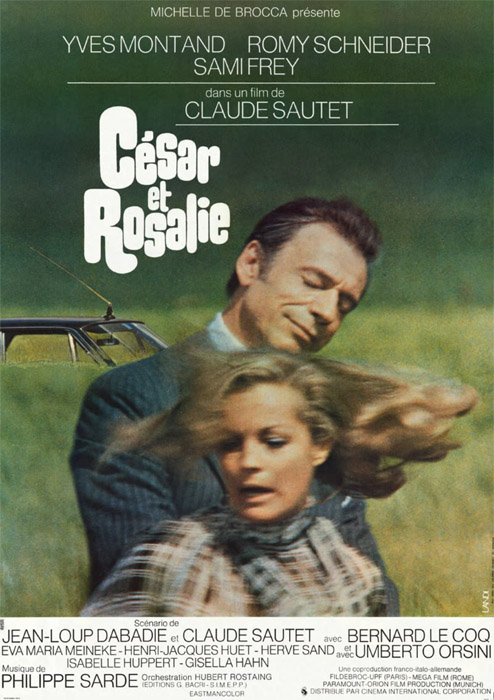 Plakatmotiv (Fr.): César et Rosalie (1972)