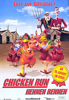 Plakatmotiv: Chicken Run – Hennen rennen (2000)