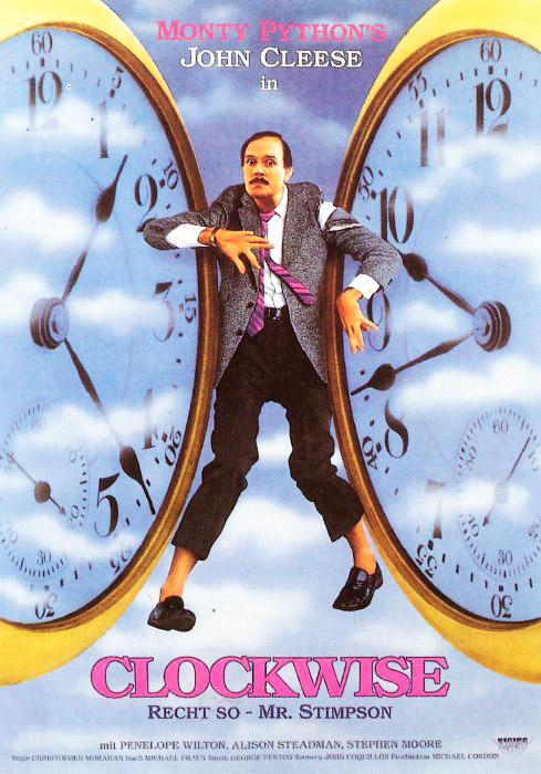 Plakatmotiv: Clockwise – Recht so, Mr. Stimpson (1986)
