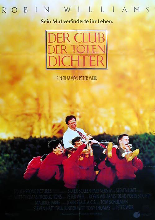 Plakatmotiv: Club der toten Dichter (1989)