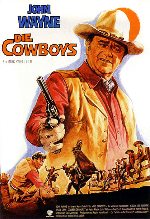 Plakatmotiv: Die Cowboys (1971)