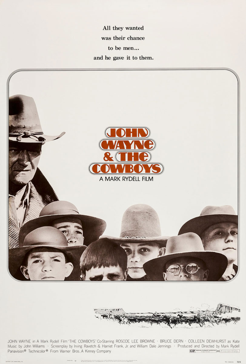 Plakatmotiv: Die Cowboys (1971)
