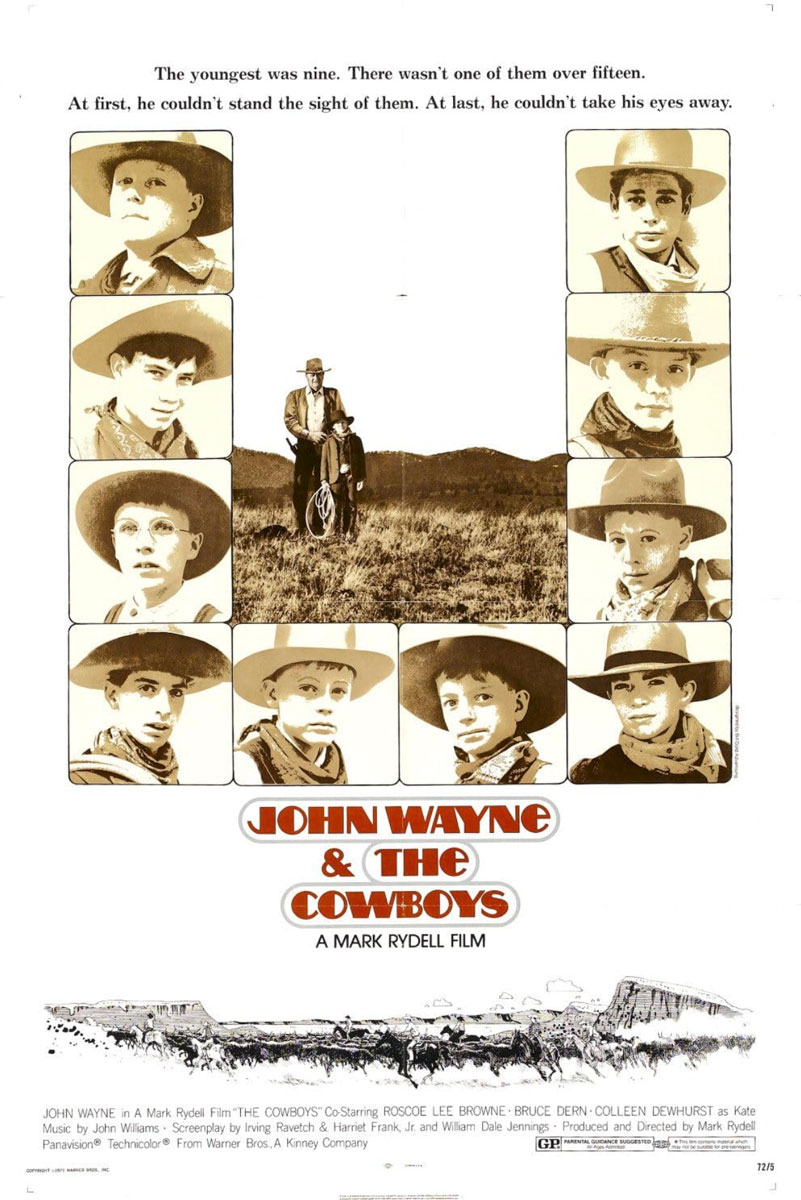 Plakatmotiv: Die Cowboys (1971)