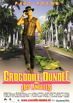 Kinoplakat: Crocodile Dundee in Los Angeles