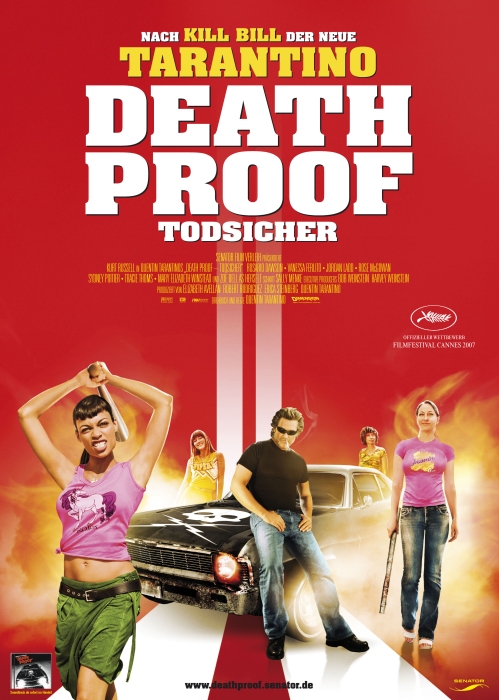 DVD-Cover: Death Proof – Todsicher (2007)