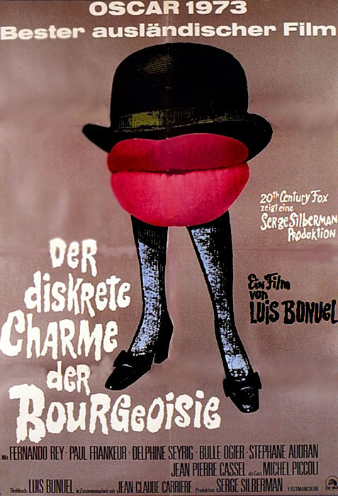 Plakatmotiv: Der diskrete Charme der Bourgeoisie (1972)