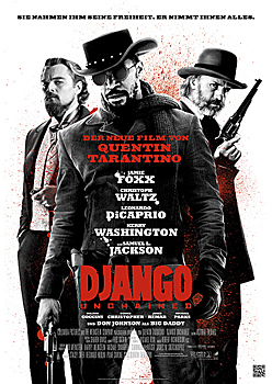 Kinoplakat: Django Unchained