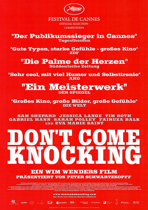 Plakatmotiv: Don't come knocking (2005)