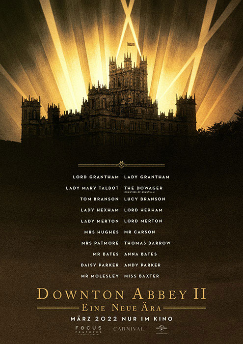 Plakatmotiv: Downton Abbey II: Eine neue Ära (2022)
