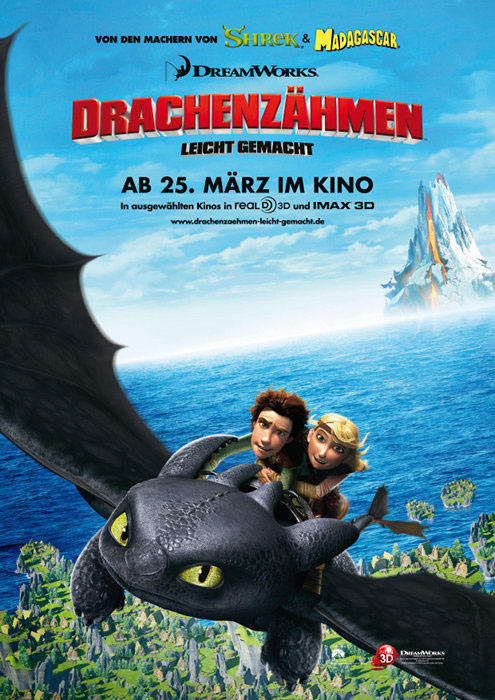 Plakatmotiv: Drachenzähmen leicht gemacht (2010)
