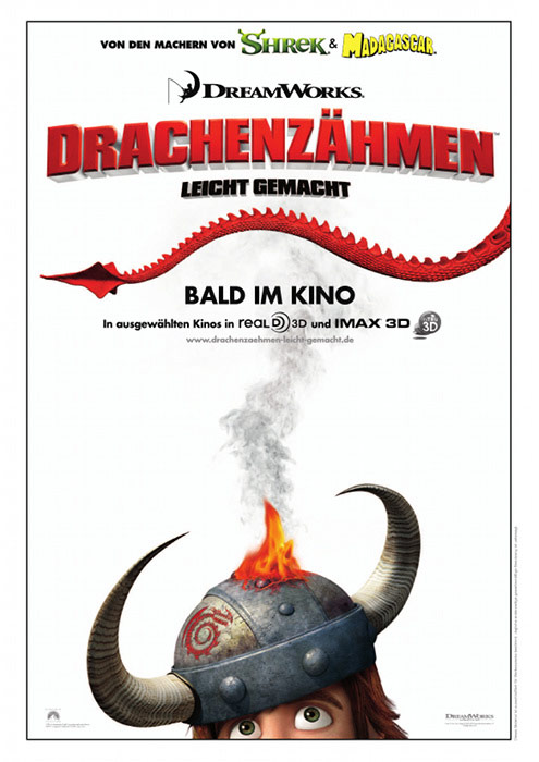 Plakatmotiv: Drachenzähmen leicht gemacht (2010)