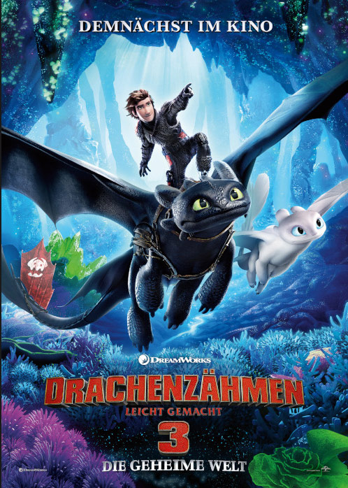 Plakatmotiv: Drachenzähmen leicht gemacht 3 (2019)