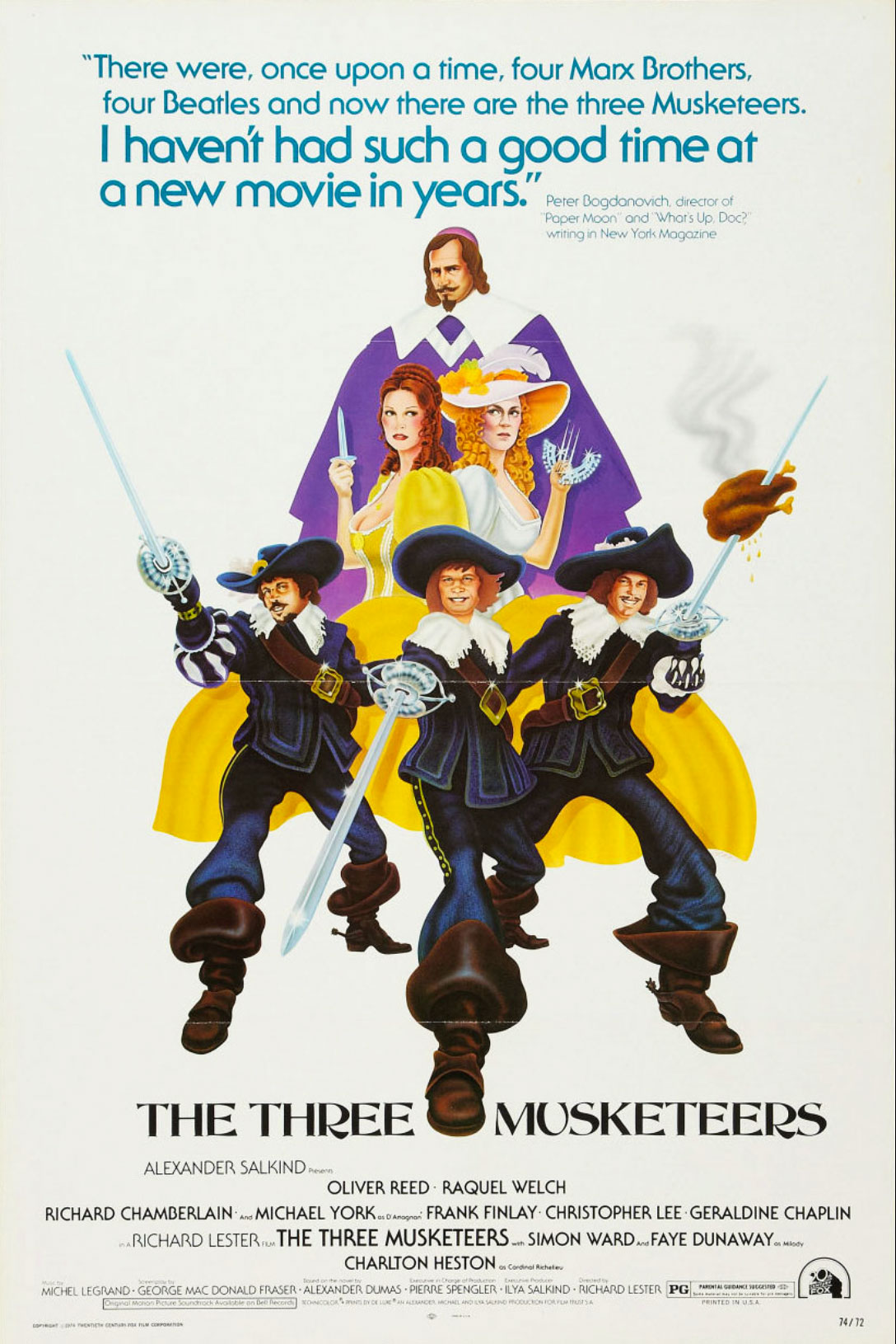 Plakatmotiv: Die drei Musketiere (1973)