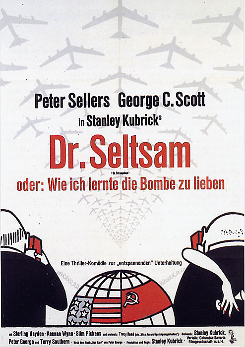 Plakatmotiv: Dr. Seltsam oder: Wie ich lernte, die Bombe zu lieben (1964)