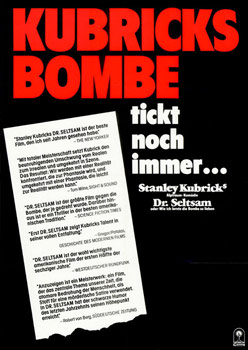 Plakatmotiv (Wiederaufführung): Dr. Seltsam oder: Wie ich lernte, die Bombe zu lieben (1964)