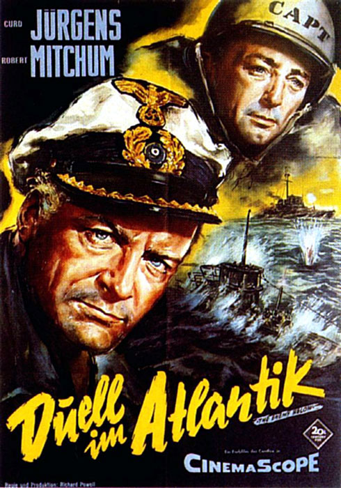 Plakatmotiv: Duell im Atlantik (1957)