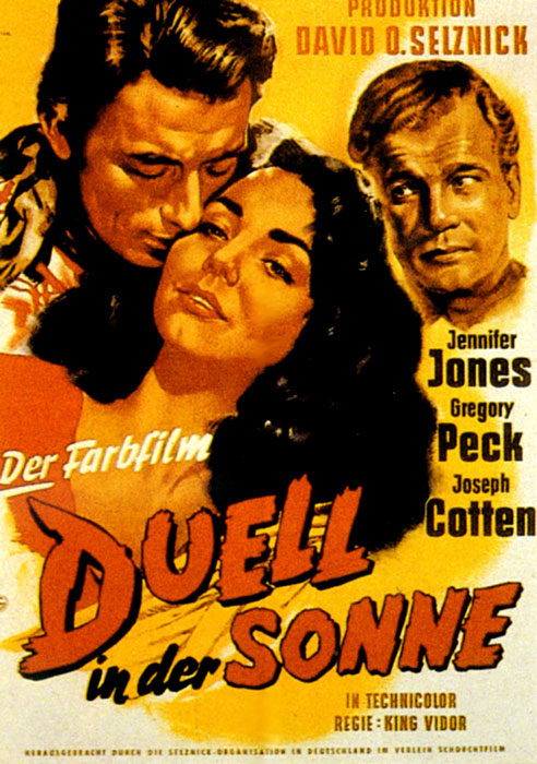 Plakatmotiv: Duell in der Sonne (1946)