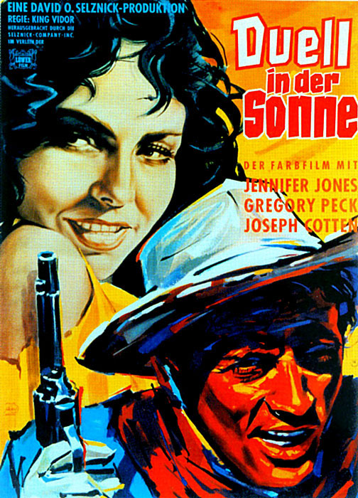 Plakatmotiv: Duell in der Sonne (1946)