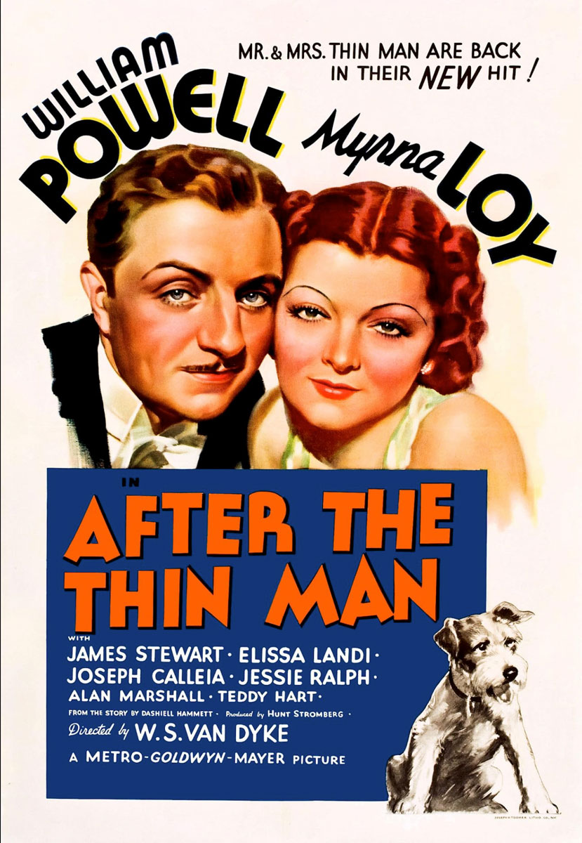 Plakatmotiv (US): After the Thin Man / Nach dem D&uuml;nnen Mann (1936)
