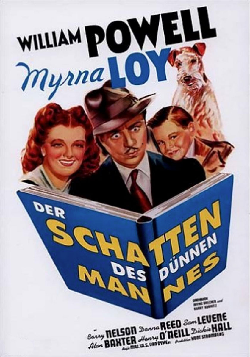 Plakatmotiv: Der Schatten des Dünnen Mannes (1941) Plakatmotiv: Der Schatten des Dünnen Mannes (1941)