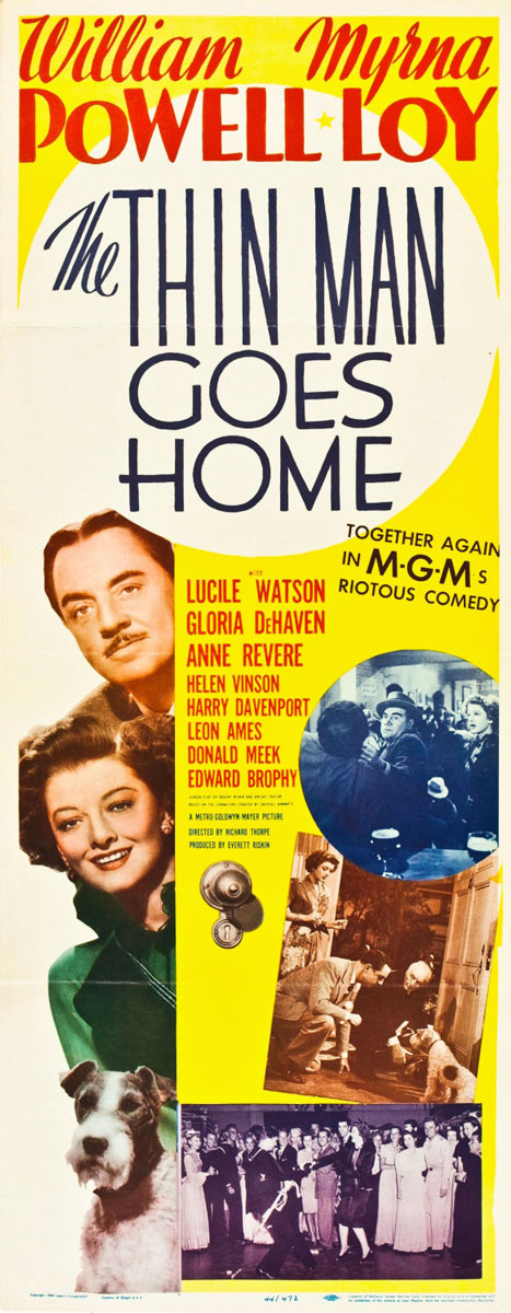 Plakatmotiv (US): The Thin Man Goes Home (1944)