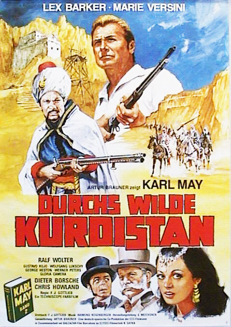 Plakatmotiv: Durchs wilde Kurdistan (1965)