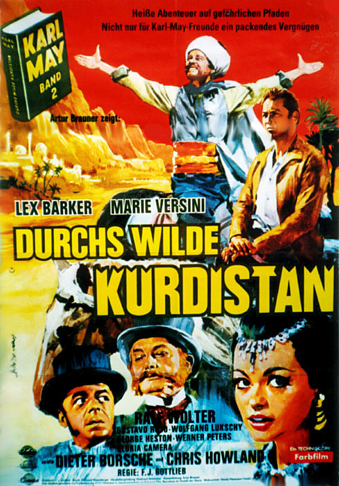 Plakatmotiv: Durchs wilde Kurdistan (1965)