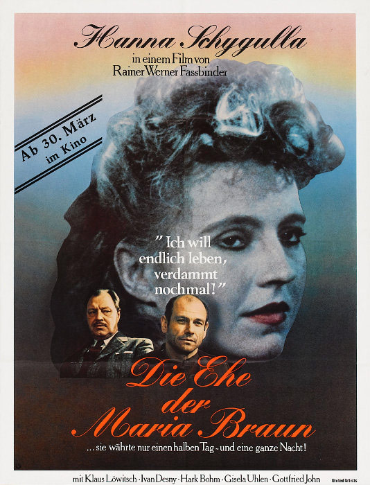 Plakatmotiv: Die Ehe der Maria Braun (1979)