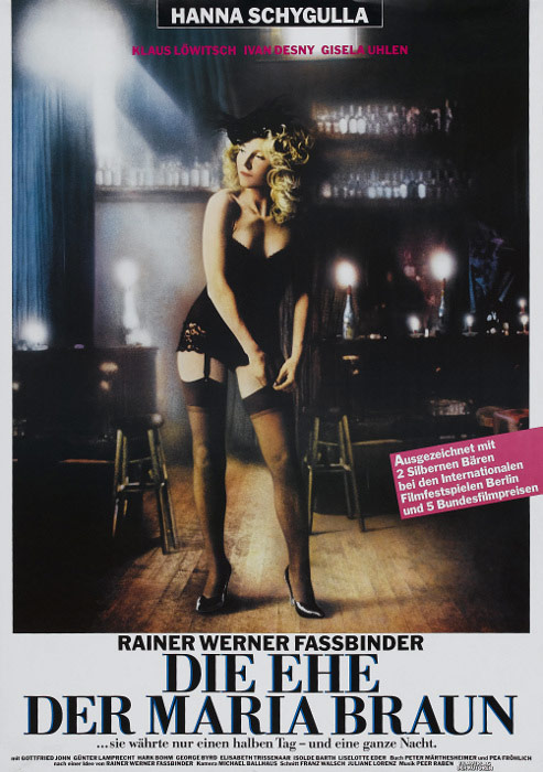Plakatmotiv: Die Ehe der Maria Braun (1979)