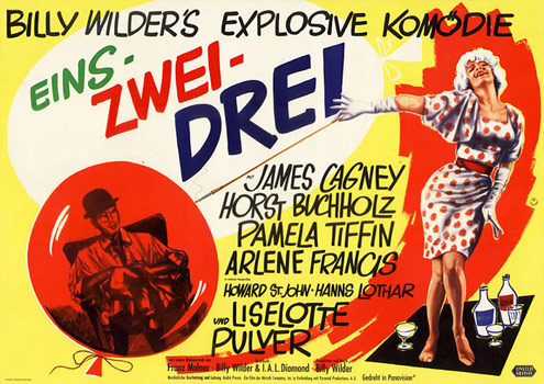 Plakatmotiv: Eins, Zwei, Drei (1961)