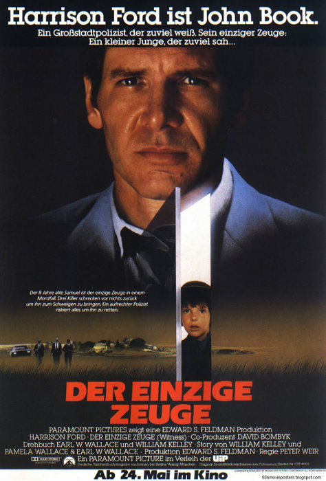 Plakatmotiv: Der einzige Zeuge (1985)