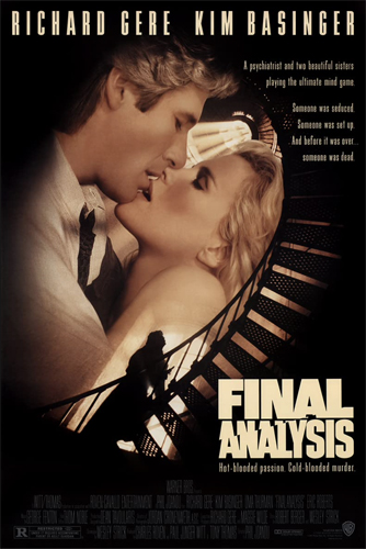 Plakatmotiv (US): Final Analysis (1992)